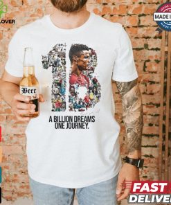 Cristiano Ronaldo 1B Followers Thank You All A Billion Dreams One Journey Shirt 1 Cristiano Ronaldo 1B Followers Thank You All A Billion Dreams One Journey Shirt
