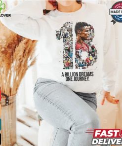 Cristiano Ronaldo 1B Followers Thank You All A Billion Dreams One Journey Shirt 3 Cristiano Ronaldo 1B Followers Thank You All A Billion Dreams One Journey Shirt