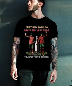 Cristiano Ronaldo End Of An Era 2004 2024 Thank You For The Memories T Shirt
