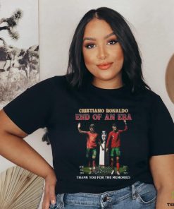 Cristiano Ronaldo End Of An Era 2004 2024 Thank You For The Memories T Shirt