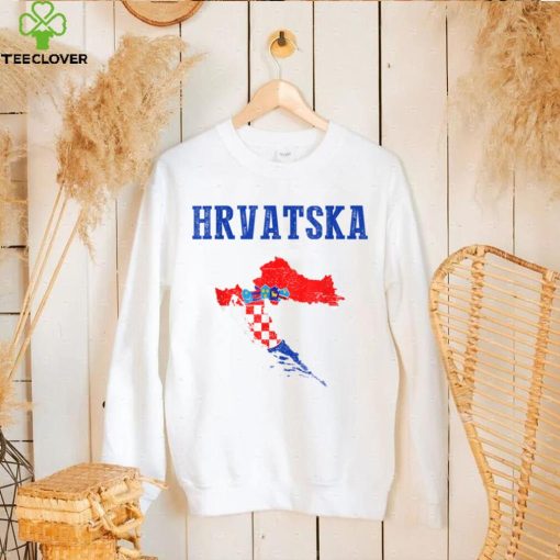 Croatia,Croatia map,Croatia Flag. T Shirt