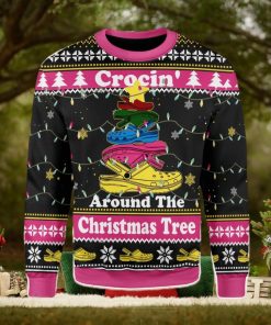 Crocin’ Around The Christmas Tree Ugly Christmas Sweater Xmas Gift Men And Women Christmas Sweater