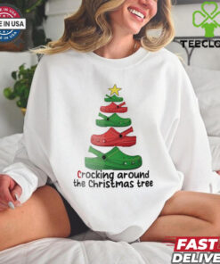 Crocking around the Christmas tree shirt