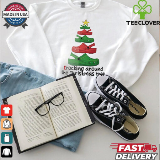 Crocking around the Christmas tree shirt