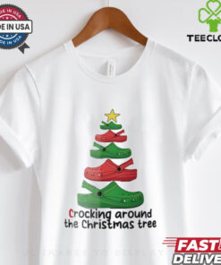 Crocking around the Christmas tree shirt