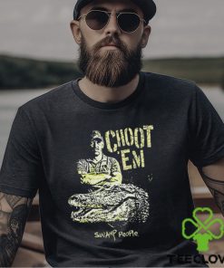 Crocodile Choot ’em swamp people shirt