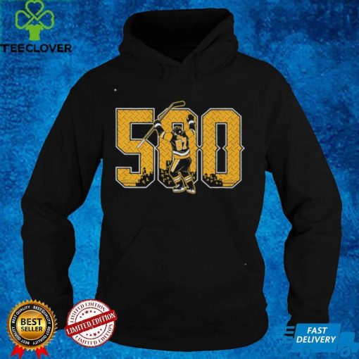 Crosby 500 Goals Pittsburgh shirt