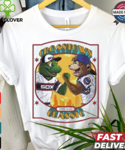 Crosstown Classic Chicago Topps Baseball Chicago Cubs Vs Chicago White Sox Mascot 2024 Shirts 2 Crosstown Classic Chicago Topps Baseball Chicago Cubs Vs Chicago White Sox Mascot 2024 Shirts