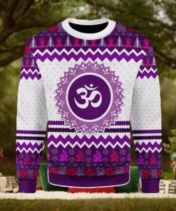 Crown Eye Chakra Ugly Christmas Sweater Xmas Gift Men And Women Christmas Sweater