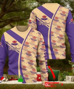 Crown Royal 3D Sweater Sweatshirt AOP For Christmas Gift Men And Women Custom Name