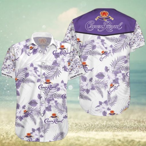 Crown Royal Canadian Whisky Hawaiian Shirt