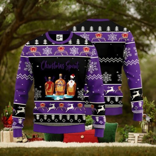 Crown Royal Christmas Spirit Ugly Christmas Sweater
