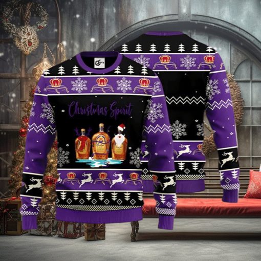Crown Royal Christmas Spirit Ugly Christmas Sweater