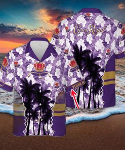 Crown Royal Classic Custom Name Design Hawaiian Shirt For Men And Women Gift Beach
