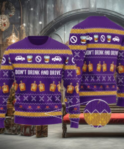 Crown Royal Don’t Drink And Drive Ugly Sweater