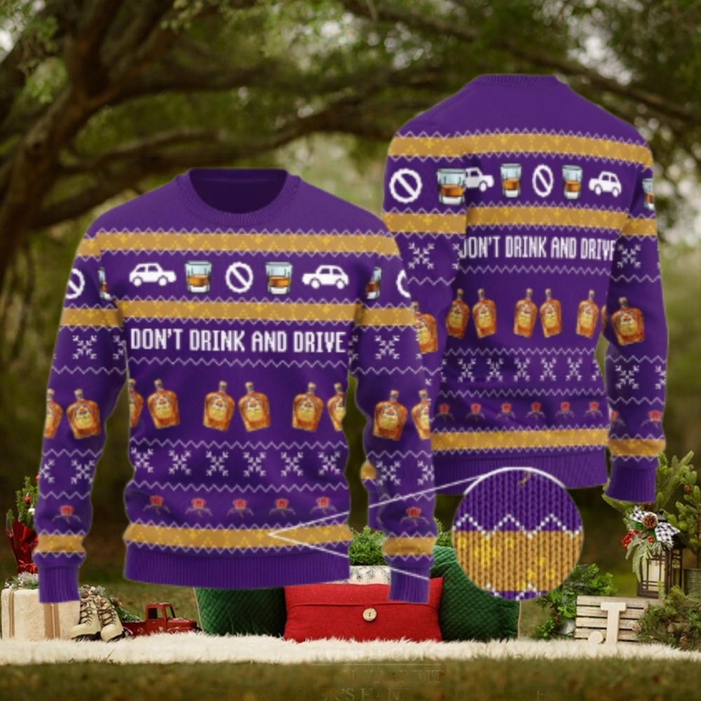 Crown Royal Don’t Drink And Drive Ugly Sweater Crown Royal Don’t Drink And Drive Ugly Sweater