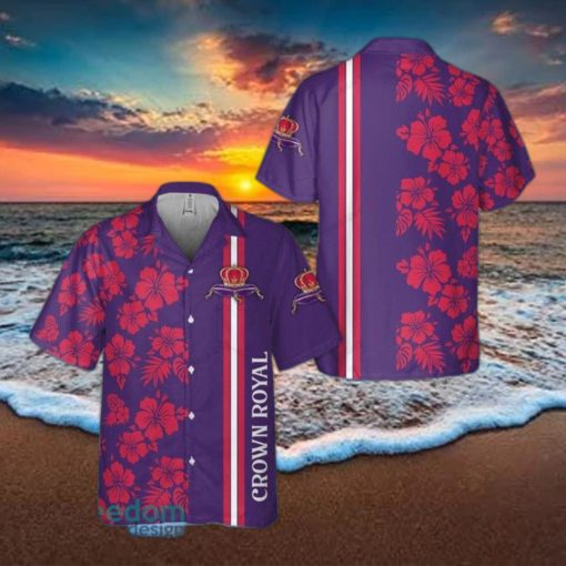 Crown Royal Hawaiian Shirt For Men And Women Gift Floral Aloha Beach