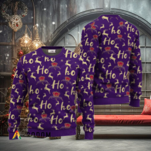 Crown Royal Ho Ho Ho Christmas Sweater