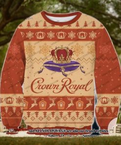 Crown Royal Honey Ugly Christmas Sweater