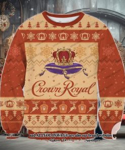 Crown Royal Honey Ugly Christmas Sweater