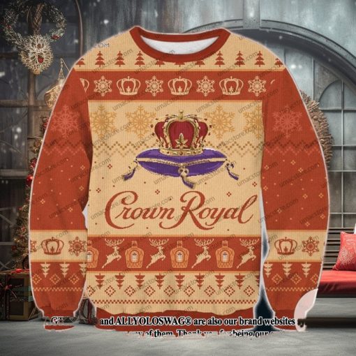 Crown Royal Honey Ugly Christmas Sweater