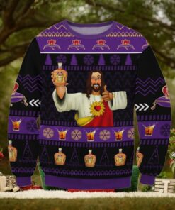 Crown Royal Jesus Like Ugly Sweater