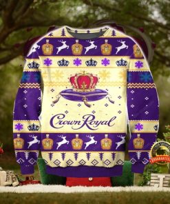 Crown Royal Knitting Pattern Ugly Christmas Holiday Sweater