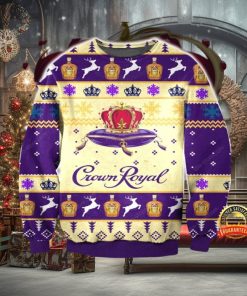 Crown Royal Knitting Pattern Ugly Christmas Holiday Sweater
