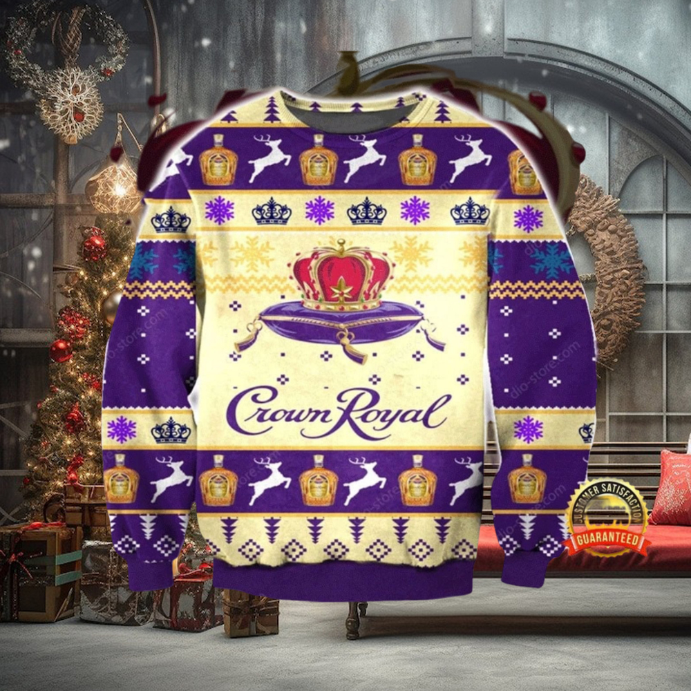 Crown Royal Knitting Pattern Ugly Christmas Holiday Sweater Crown Royal Knitting Pattern Ugly Christmas Holiday Sweater