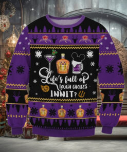 Crown Royal Life Choices Ugly Sweater