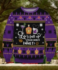 Crown Royal Life Choices Ugly Sweater