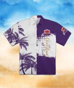 Crown Royal Logo Pattern Tropical Beer Hawaiian Shirt For Men And Women