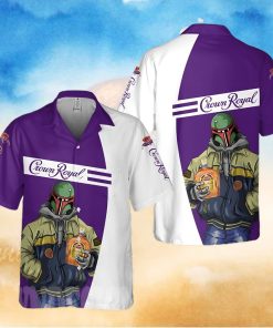 Crown Royal Modern Darth Vader Star Wars All Over Print Aloha Summer Beach Hawaiian Shirt