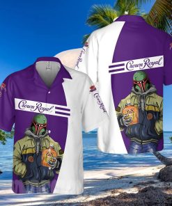 Crown Royal Modern Darth Vader Star Wars All Over Print Aloha Summer Beach Hawaiian Shirt