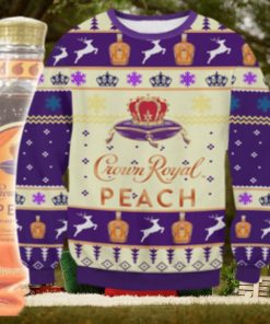 Crown Royal Peach Ugly Sweater