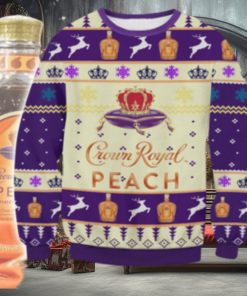 Crown Royal Peach Ugly Sweater