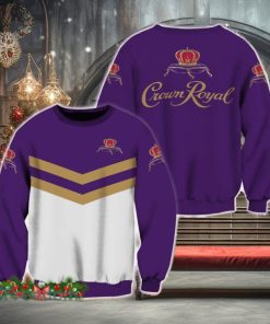 Crown Royal Purple Tennis Sweater Beer Lovers Cold For Fans Gift Men And Women