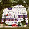 Crown Royal Santa Hat Christmas Knitted Christmas Ugly Wool Knitted Sweater