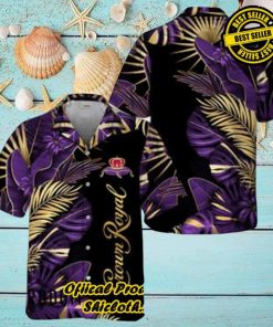 Crown Royal Tropical Palm Hawaiian Shirts