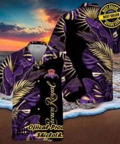 Crown Royal Tropical Palm Hawaiian Shirts