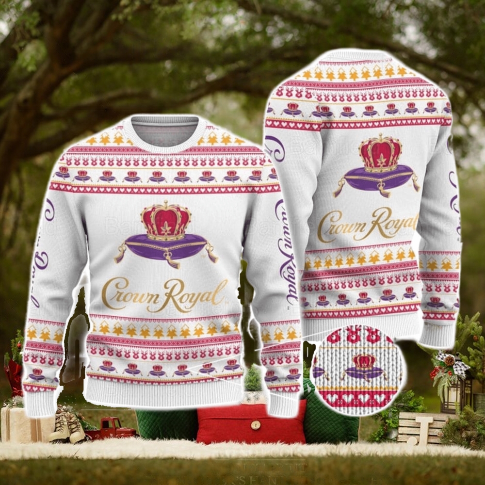 Crown Royal Ugly Christmas Sweater Men And Women Christmas Gift Sweater Crown Royal Ugly Christmas Sweater Men And Women Christmas Gift Sweater