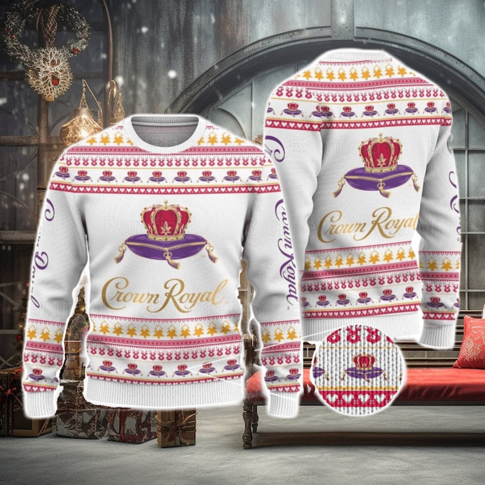 Crown Royal Ugly Christmas Sweater Men And Women Christmas Gift Sweater Crown Royal Ugly Christmas Sweater Men And Women Christmas Gift Sweater