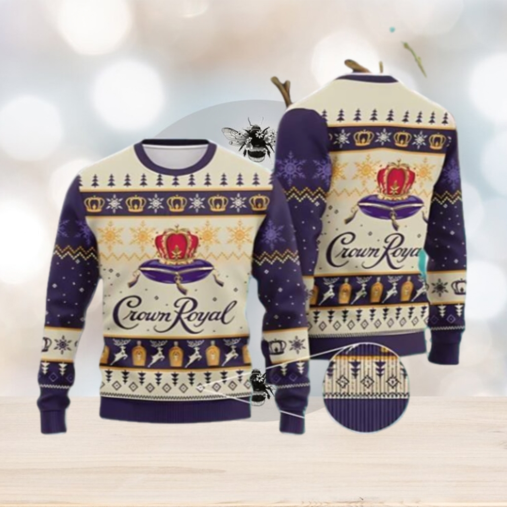 Crown Royal Ugly Christmas Sweater Nice Gift For Everyone Crown Royal Ugly Christmas Sweater Nice Gift For Everyone