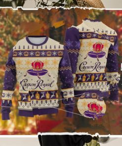 Crown Royal Ugly Knitted Christmas Sweatshirt