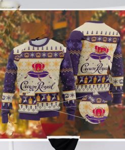 Crown Royal Ugly Knitted Christmas Sweatshirt