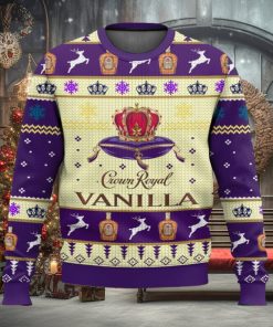 Crown Royal Vanilla Christmas Ugly Sweater Special Gift For Xmas