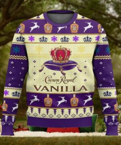 Crown Royal Vanilla Christmas Ugly Sweater Special Gift For Xmas