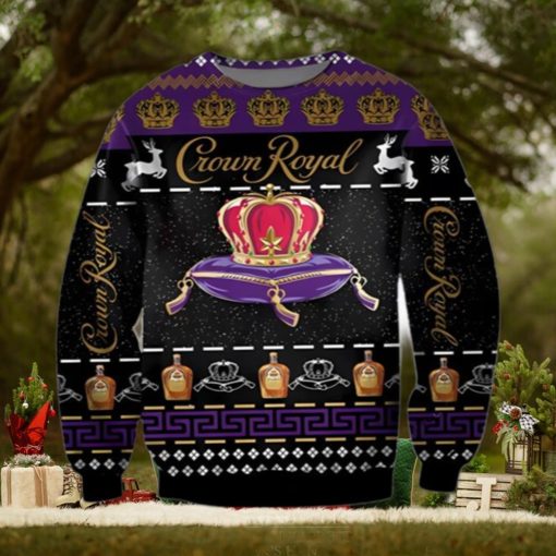 Crown Royal Whiskies Ugly Christmas Sweater