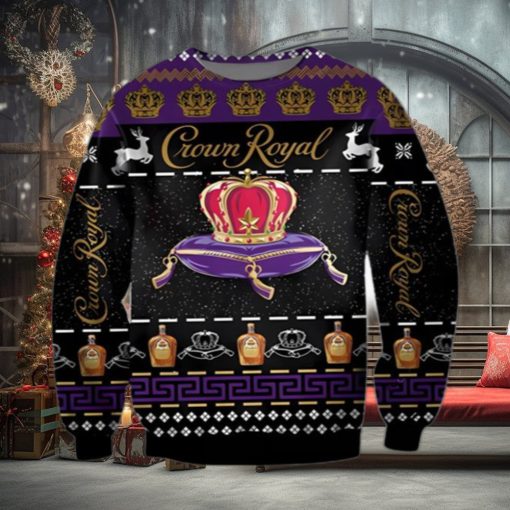 Crown Royal Whiskies Ugly Christmas Sweater
