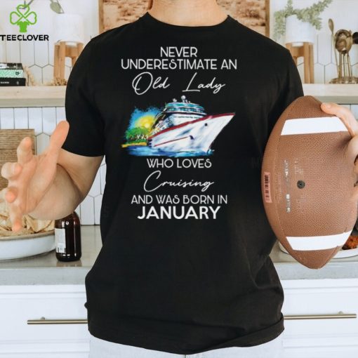 Cruising   old lady Jan Tshirt
